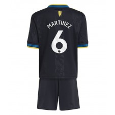 Manchester United Lisandro Martinez #6 Tredjedraktsett Barn 2025-26 Kortermet (+ korte bukser)